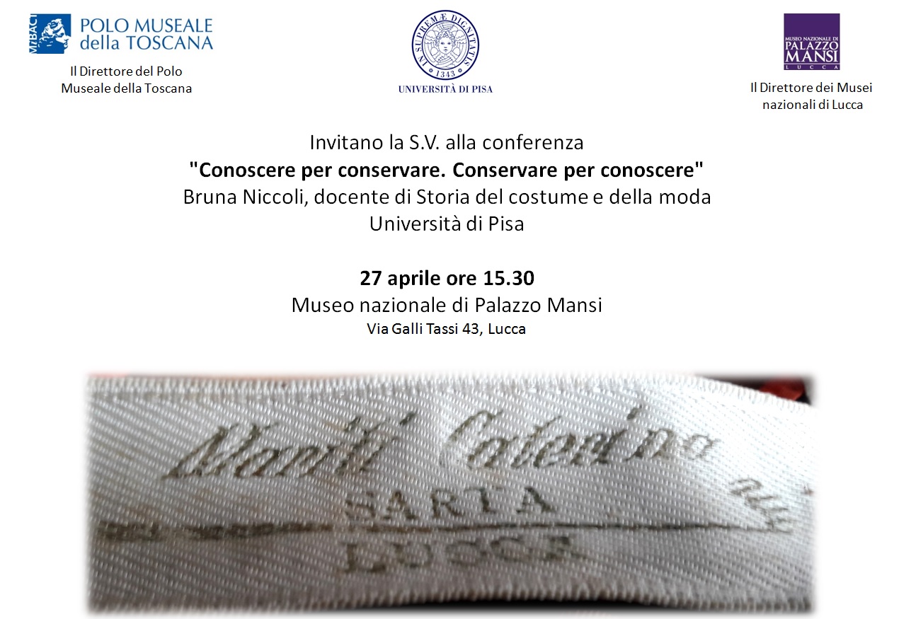 Lucca – Museo nazionale di Palazzo Mansi. “Conoscere per conservare. Conservare per conoscere”