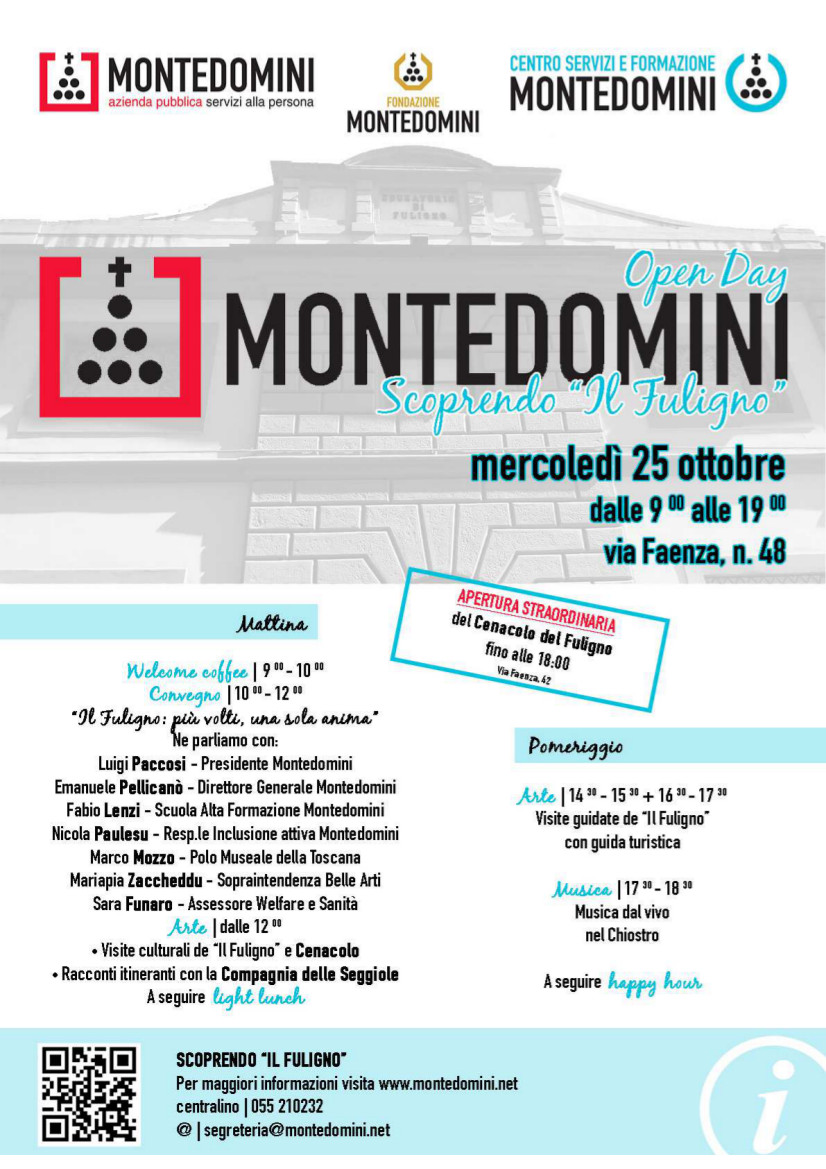 Firenze – Cenacolo del Fuligno. Aperture straordinarie e OpenDay “Scoprendo Il Fuligno”