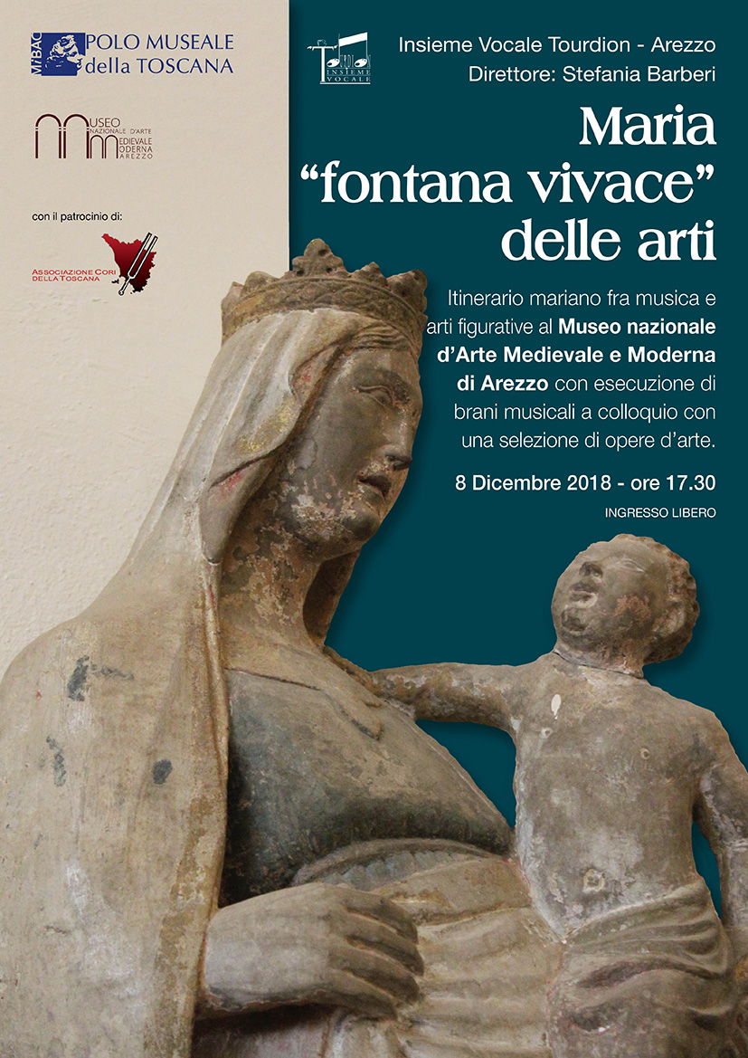 Arezzo – Museo Nazionale d’Arte Medievale e Moderna. “Maria ‘fontana vivace’ delle arti”