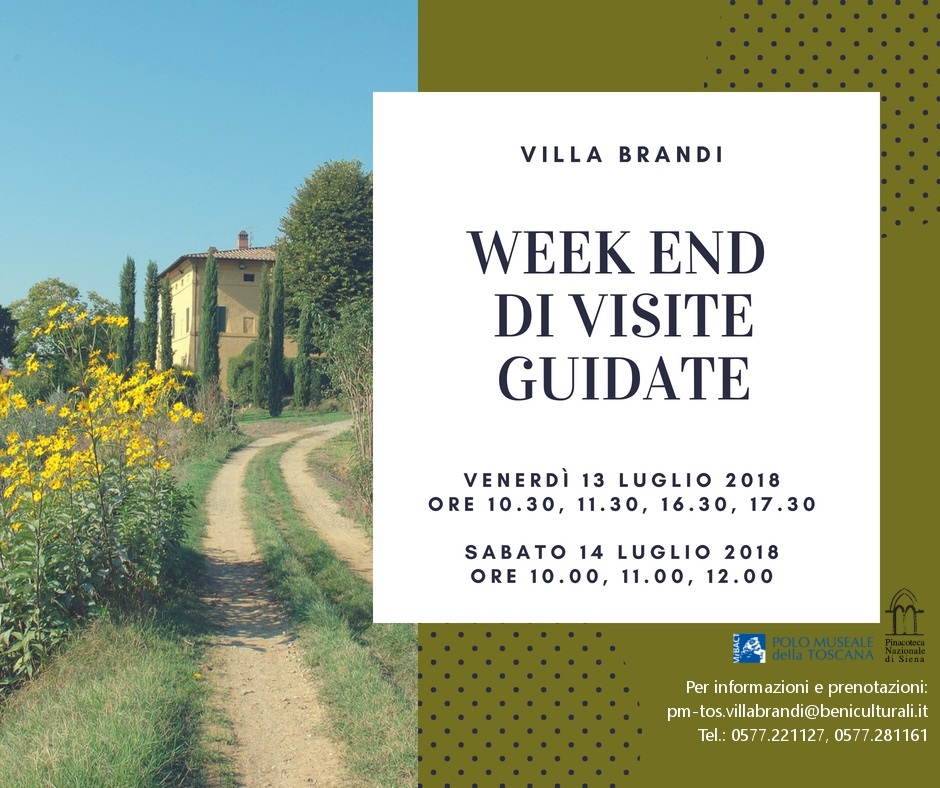 Siena – Villa Brandi. Aperture straordinarie