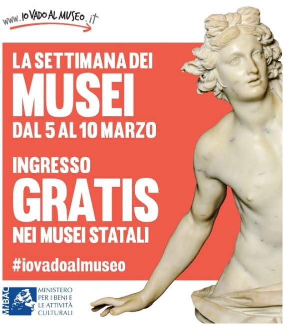 #IoVadoAlMuseo, i luoghi della cultura del Polo museale della Toscana gratis per tutti domenica 3 marzo 2019 e dal 5 al 10 marzo 2019 per la #SettimanadeiMusei