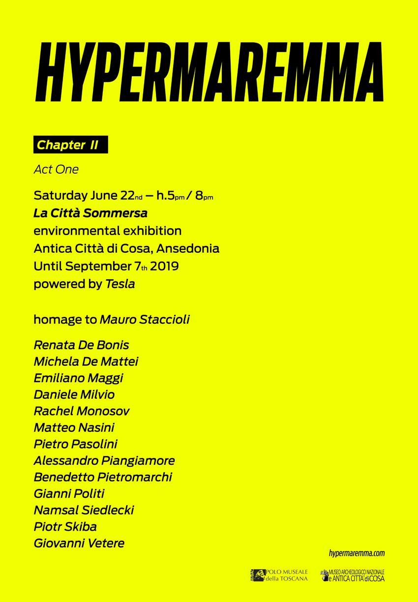 Orbetello (GR) – Museo Archeologico Nazionale e Antica Città di Cosa. Mostra d%u2019arte contemporanea “La città sommersa”