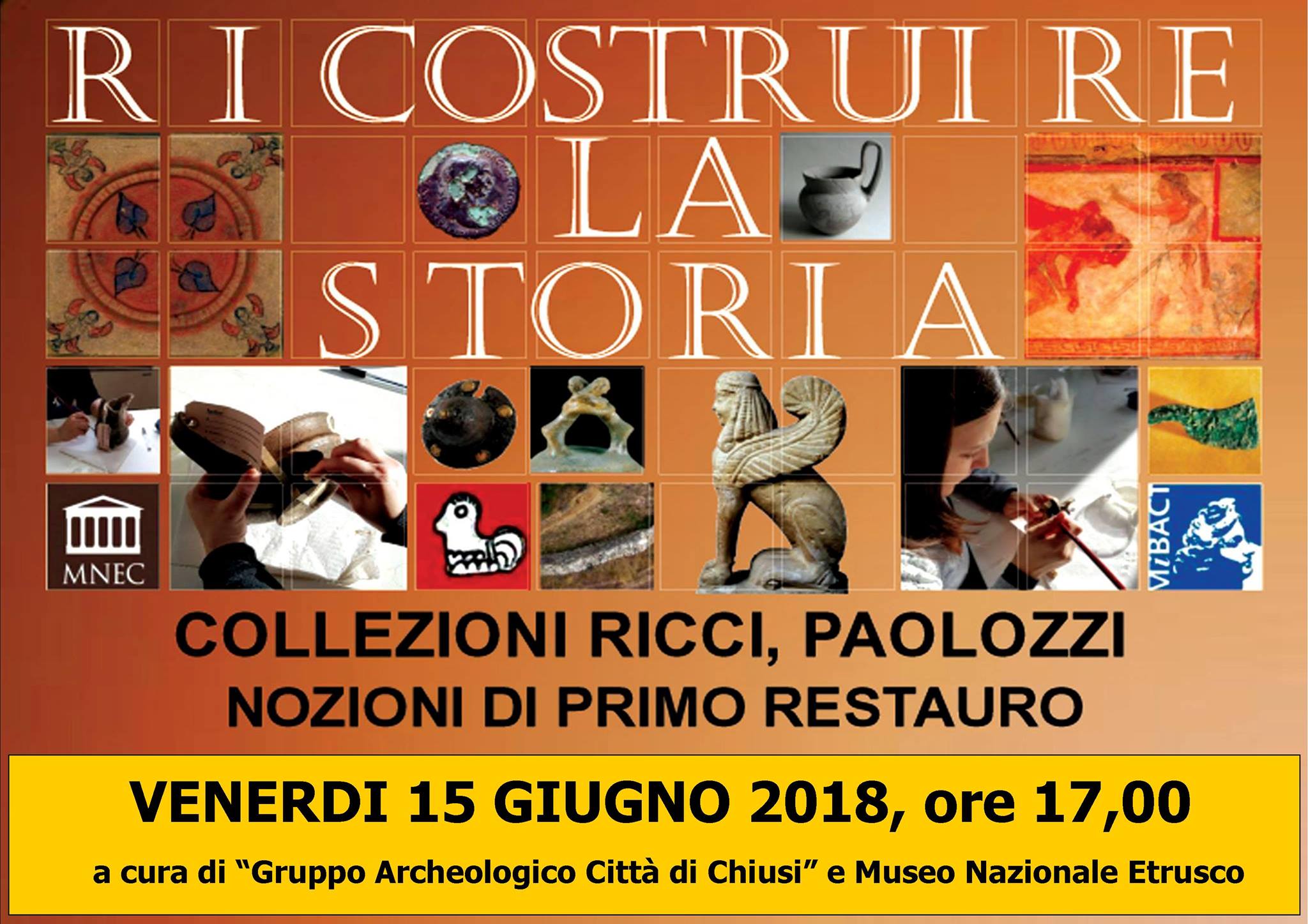 Chiusi (SI) – Museo Nazionale Etrusco. “Ricostruire la storia”