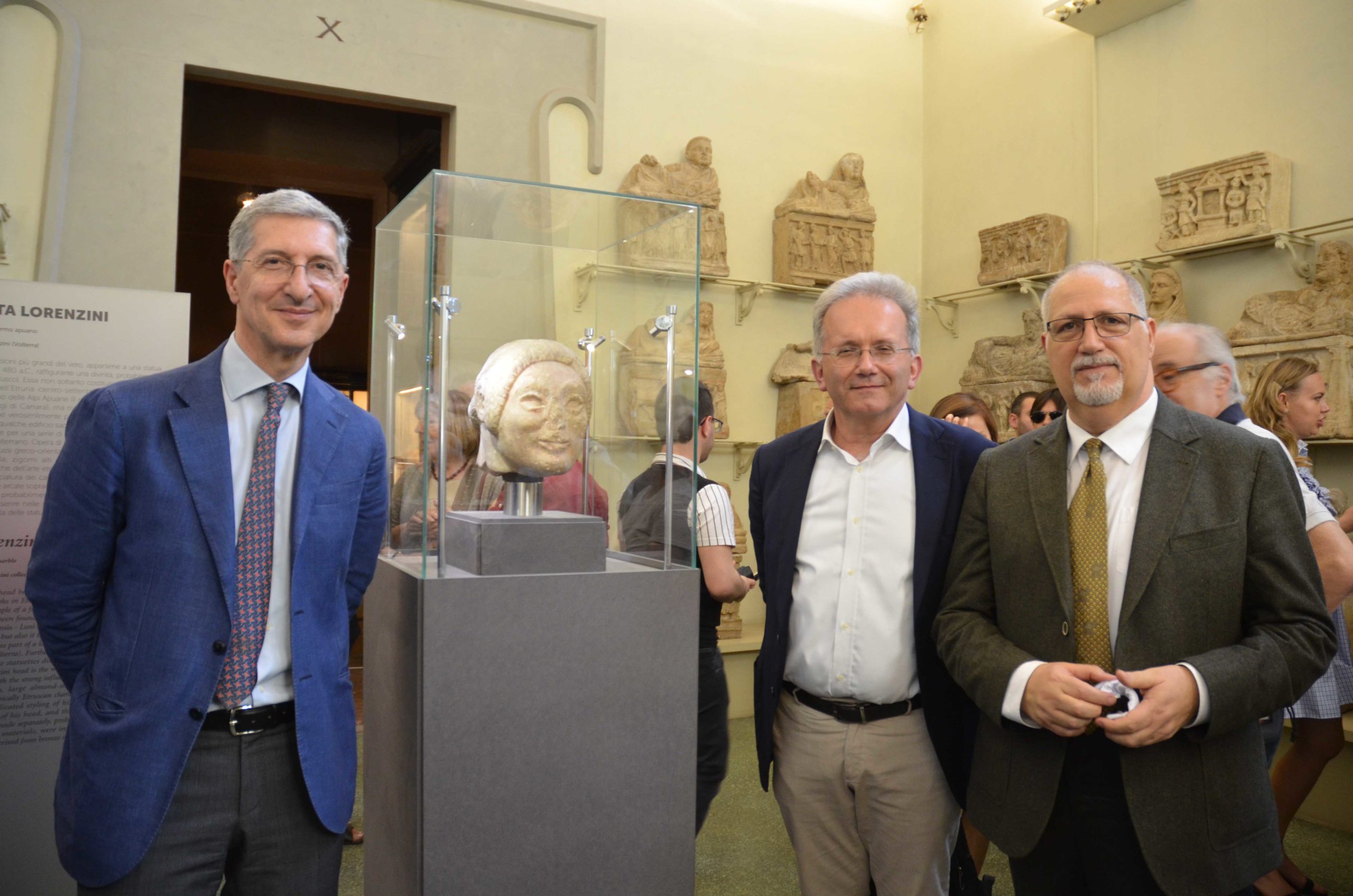 Firenze – MAF Museo Archeologico di Firenze. Nella collezione del museo la “Testa Lorenzini”, capolavoro della scultura etrusca acquistata dal MIBAC.