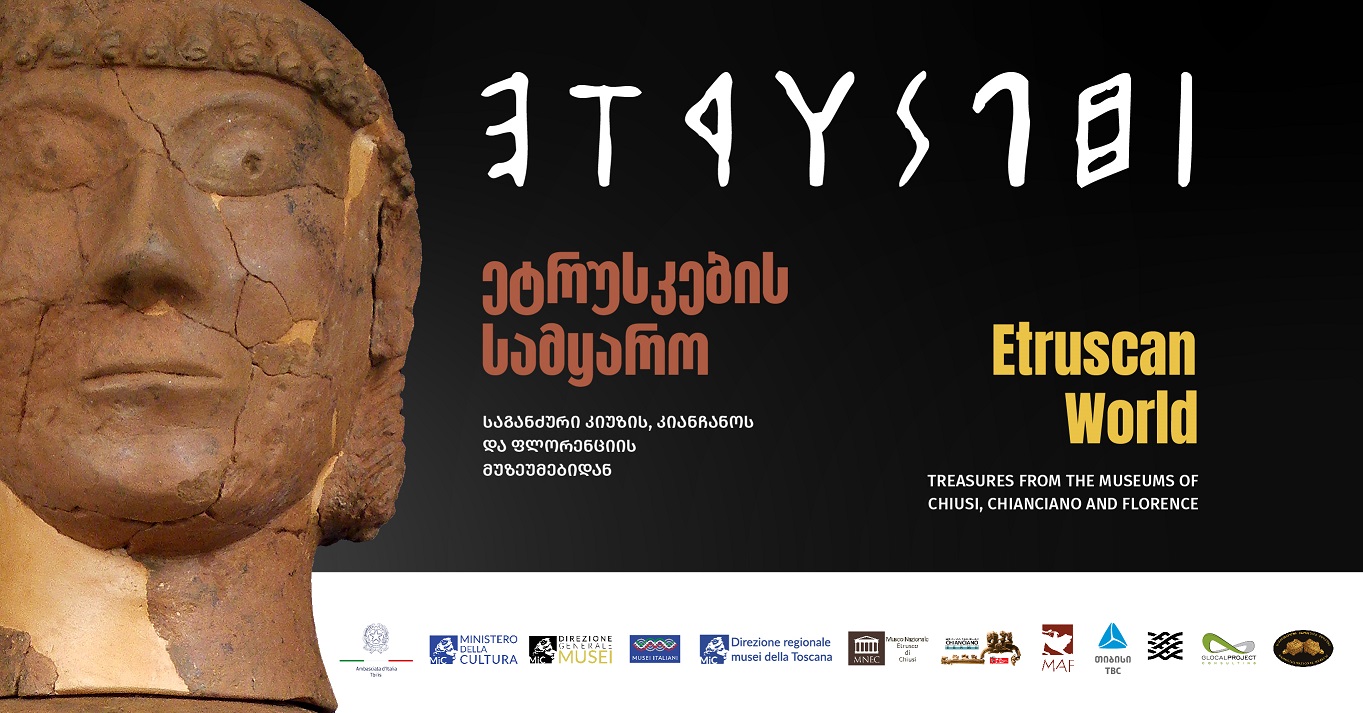 Tbilisi – Museo Simon Janashia della Georgia. Mostra “Il mondo etrusco. Tesori dai Musei di Chiusi, Chianciano e Firenze”