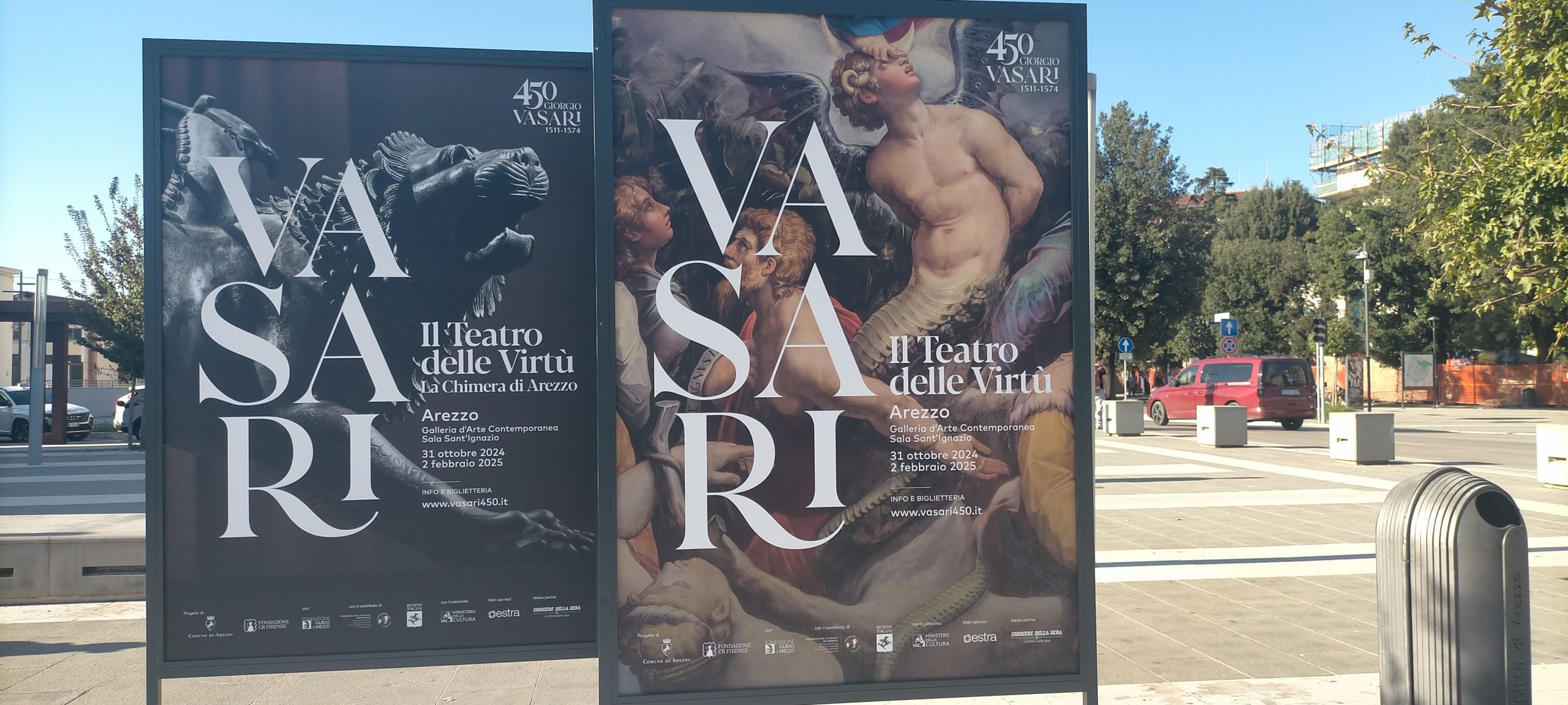 La Chimera tra i 100 capolavori protagonisti della mostra internazionale “Vasari. Il teatro delle Virtù” a cura di Cristina Acidini con la collaborazione di Alessandra Baroni