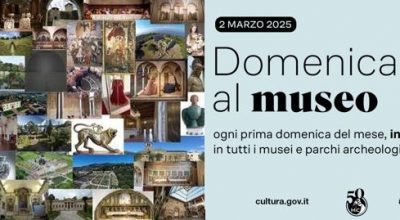 La #DOMENICALMUSEO a ingresso gratuito nei luoghi della cultura della Direzione regionale Musei nazionali Toscana e dei nuovi musei autonomi. Mostre, visite guidate e iniziative
