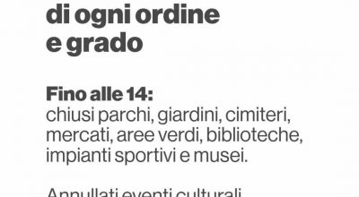 +++ Chiusure temporanee di parchi, giardini, aree archeologiche e luoghi della cultura della Direzione regionale Musei nazionali Toscana e nuovi Musei autonomi per allerta meteo in corso +++