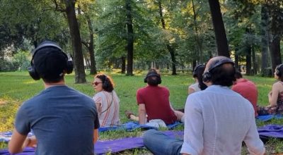 Parchi Capovolti – METAMORFOSI azione performativa urbana e QUADRIFOGLIA laboratorio per bambini