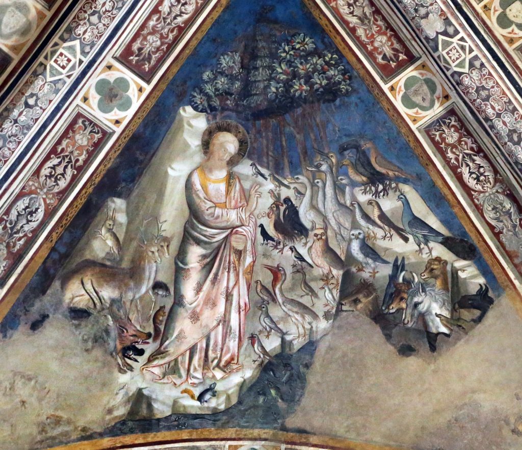 https://museitoscana.cultura.gov.it/wp-content/uploads/2025/11/Pistoia-Ex-Chiesa-del-Tau-Niccolo-di-Tommaso-Creazione-degli-Animali-1372-1024x882.jpg
