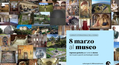 Ingresso gratuito per le donne nei luoghi della cultura della Direzione regionale Musei nazionali Toscana e dei nuovi Musei Autonomi