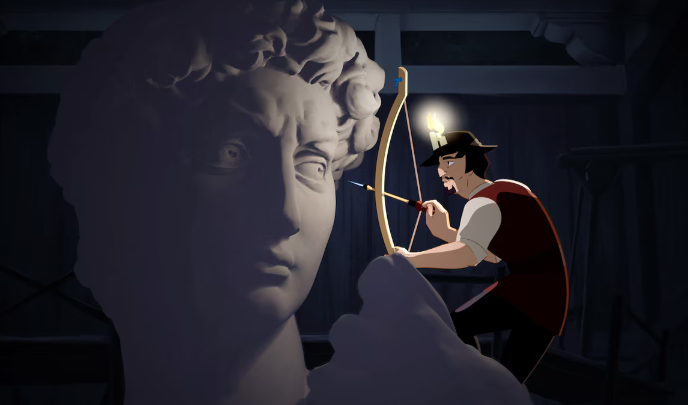 Proiezione del cortometraggio d’animazione “David e Io”