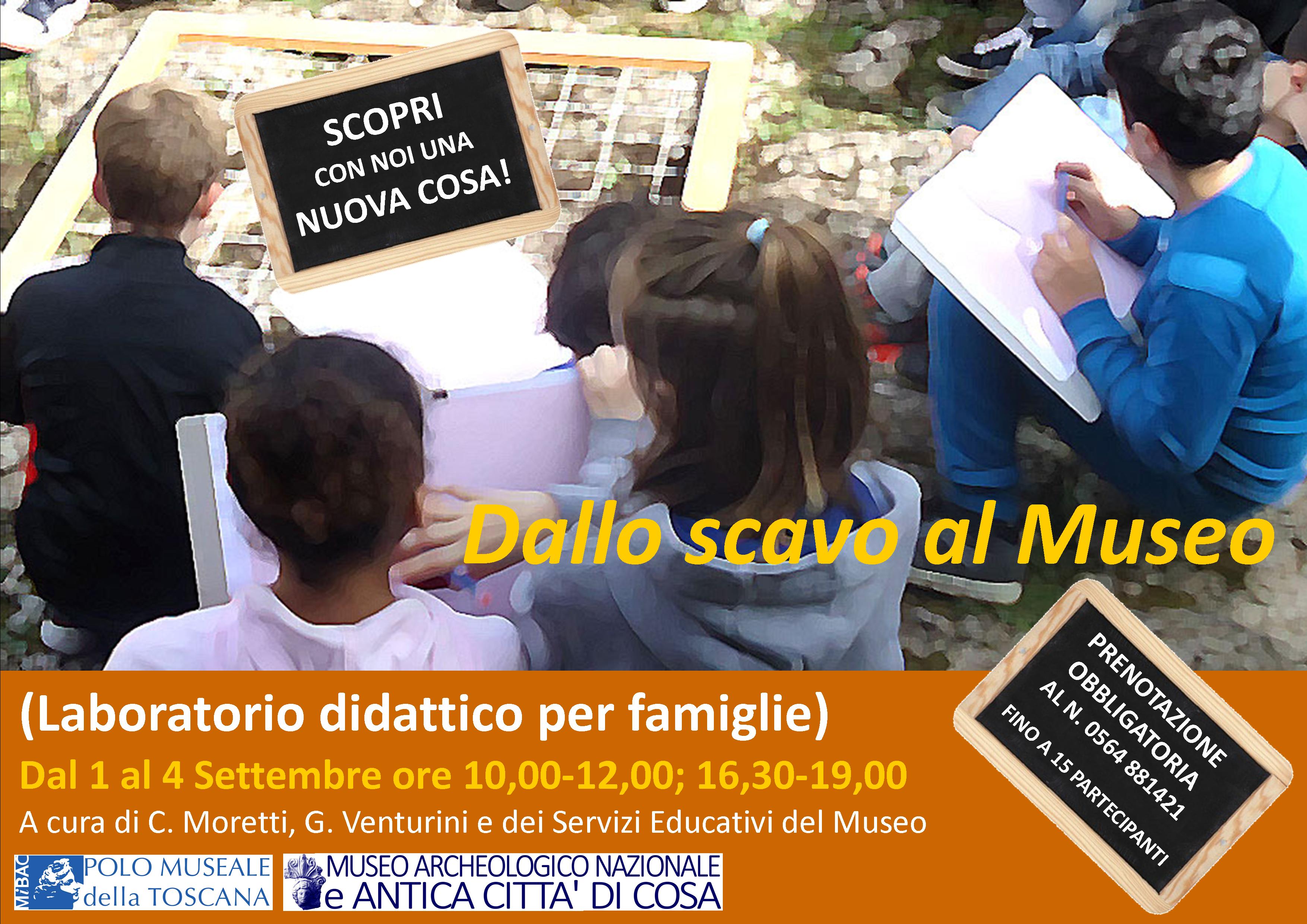 Orbetello (GR) – Museo Archeologico Nazionale e Antica Città di Cosa. “Dallo scavo al Museo”