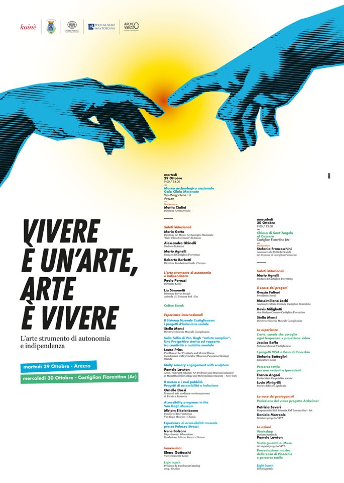Arezzo – Museo Archeologico Nazionale %u201CGaio Cilnio Mecenate%u201D.  Convegno “Vivere è un%u2019arte, arte è vivere”