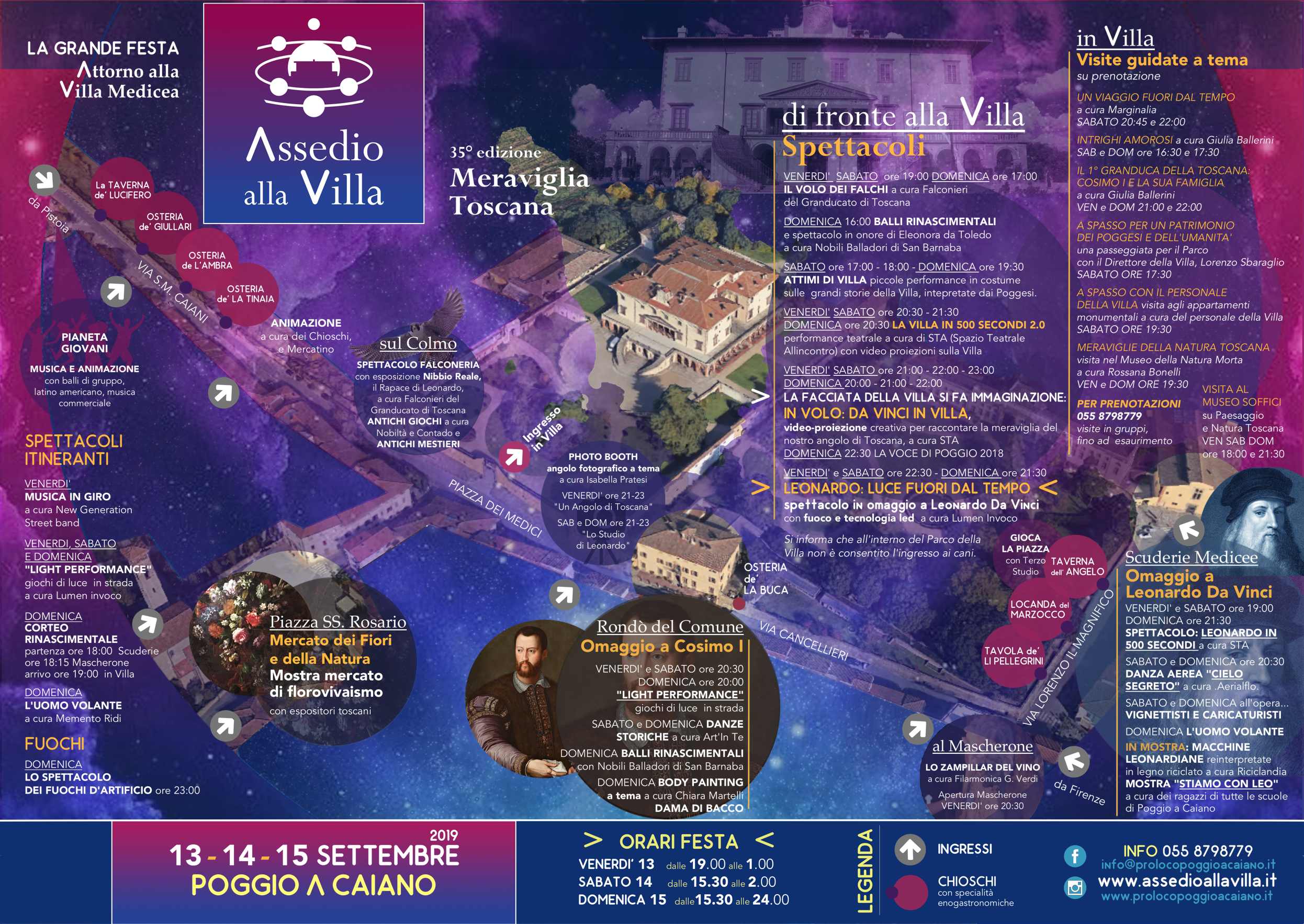 Poggio a Caiano (PO) – Villa medicea di Poggio a Caiano. “Assedio alla Villa” 35° edizione