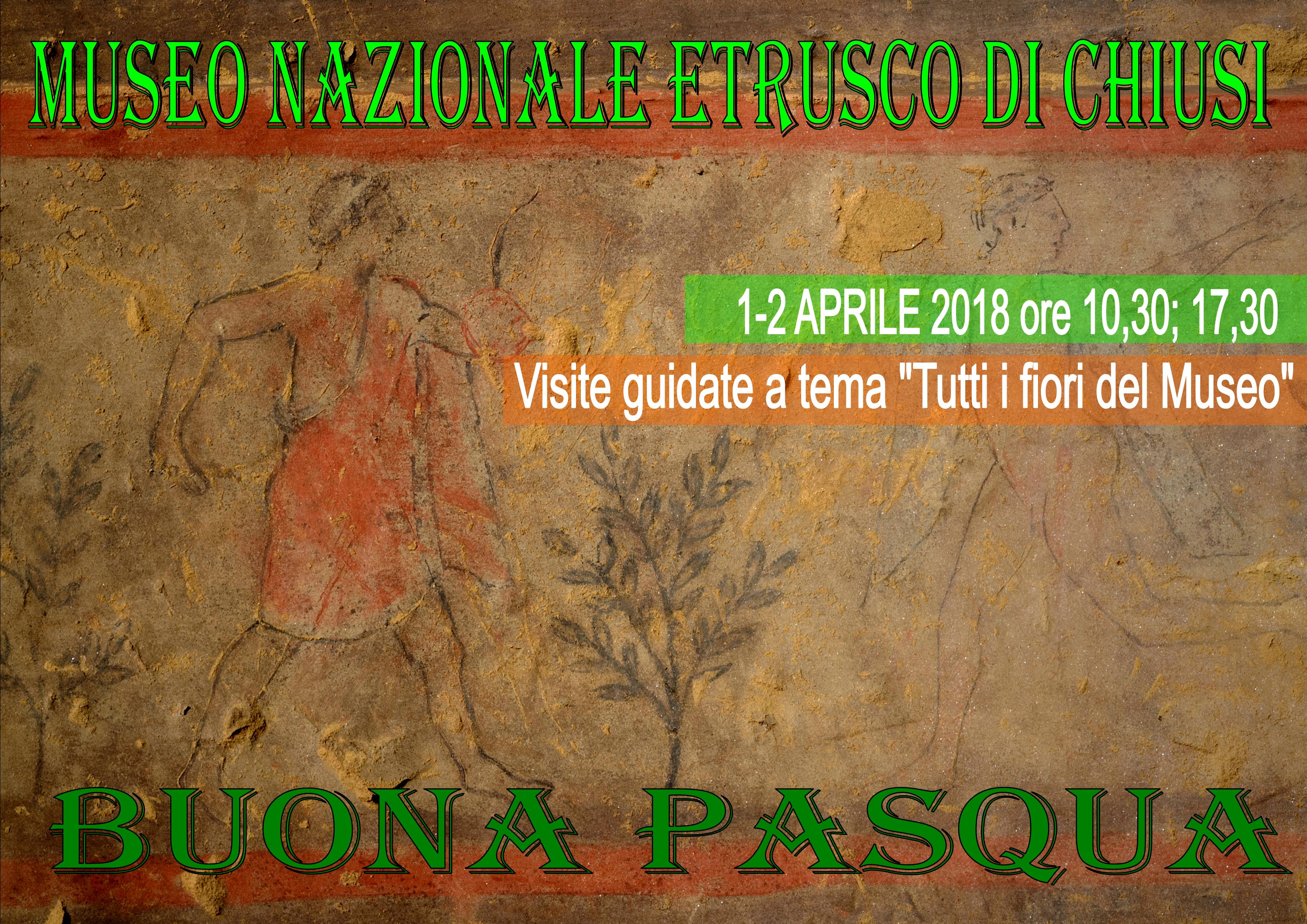 Chiusi (SI) – Museo Nazionale Etrusco. “Pasqua nelle terre di Porsenna%u201D e %u201CTutti i fiori del Museo”