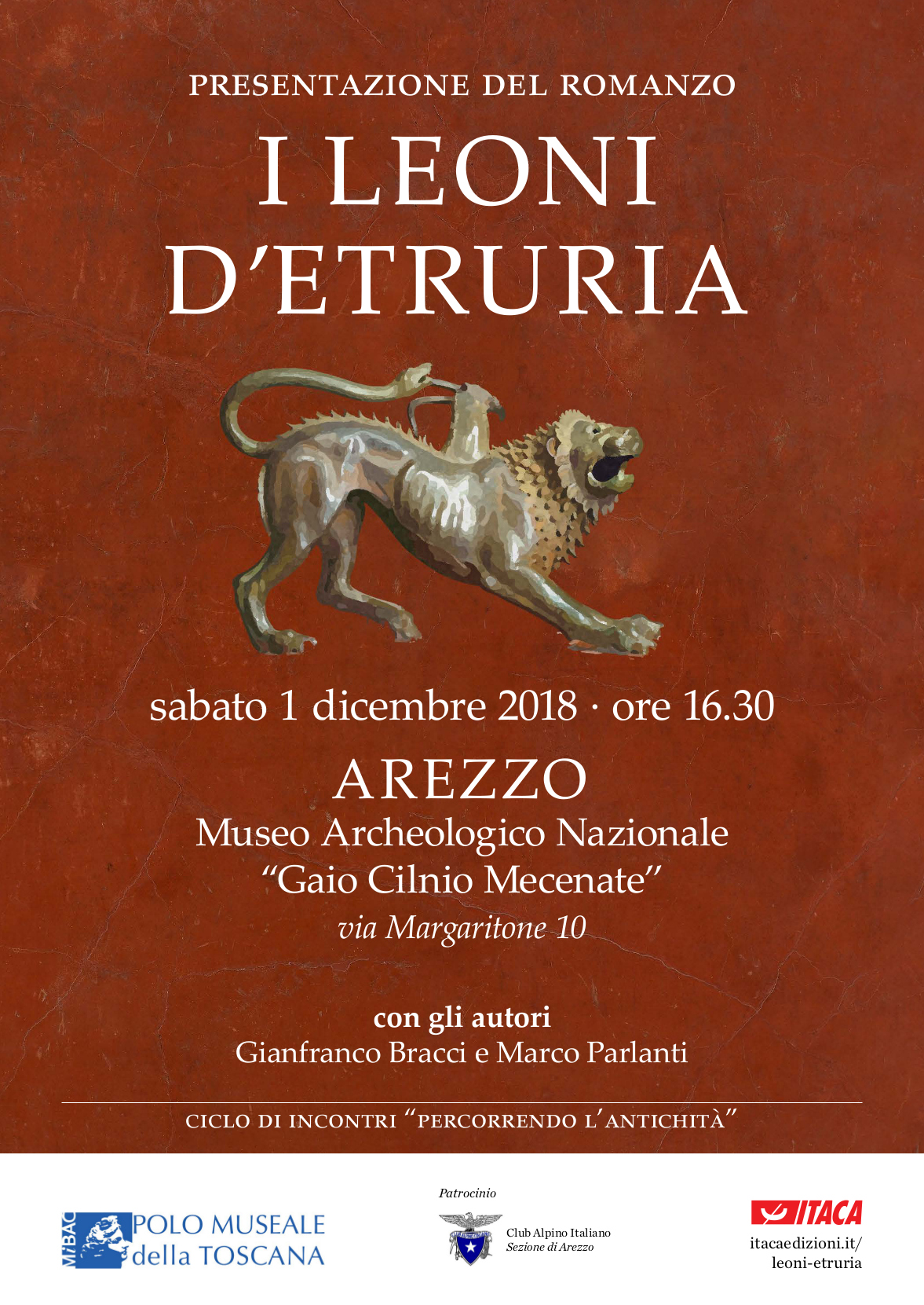 Arezzo – Museo Archeologico Nazionale “Gaio Cilnio Mecenate” e anfiteatro romano. Percorrendo l’antichità 2018-2019 – III edizione