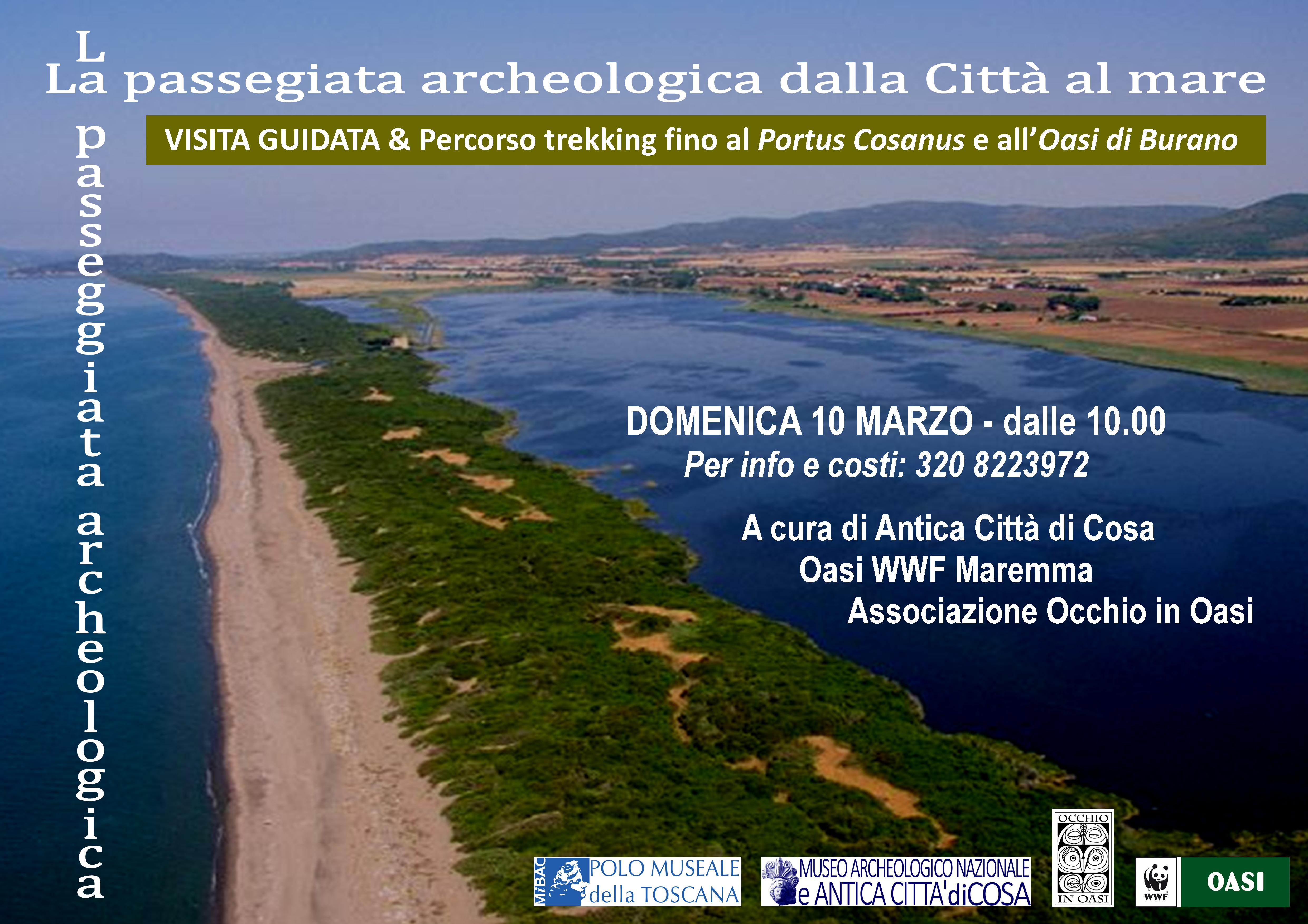 Orbetello (GR) – Museo archeologico nazionale e Antica Città di Cosa. “Passeggiata archeologica dalla città al mare”
