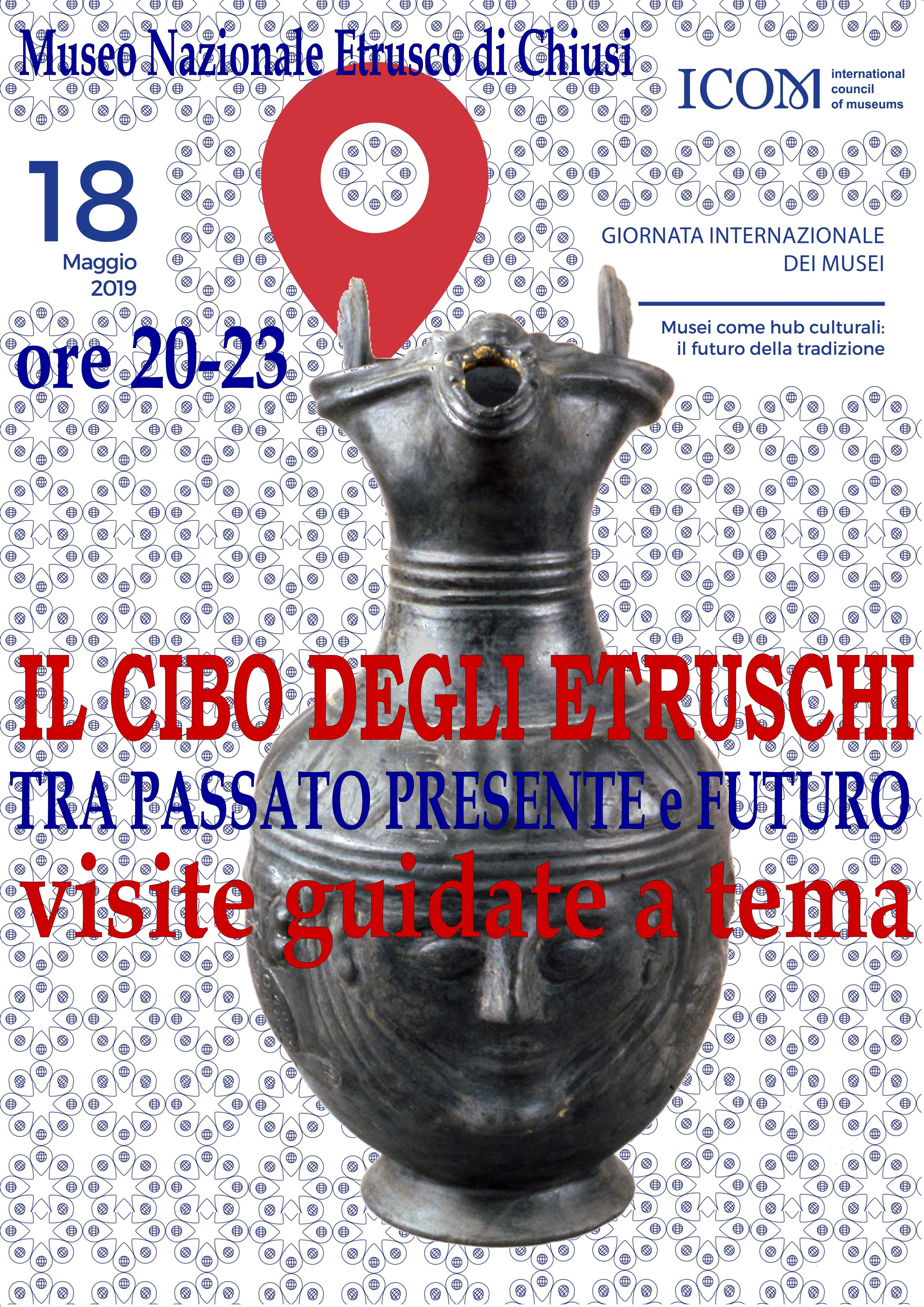 Chiusi (SI) – Museo Nazionale Etrusco. #NottedeiMusei “Il cibo degli  Etruschi tra passato presente e futuro”  #FestadeiMusei2019 %u201CTyrrhenika, Etruscan Heritage Route: 6. Clevsi%u201D