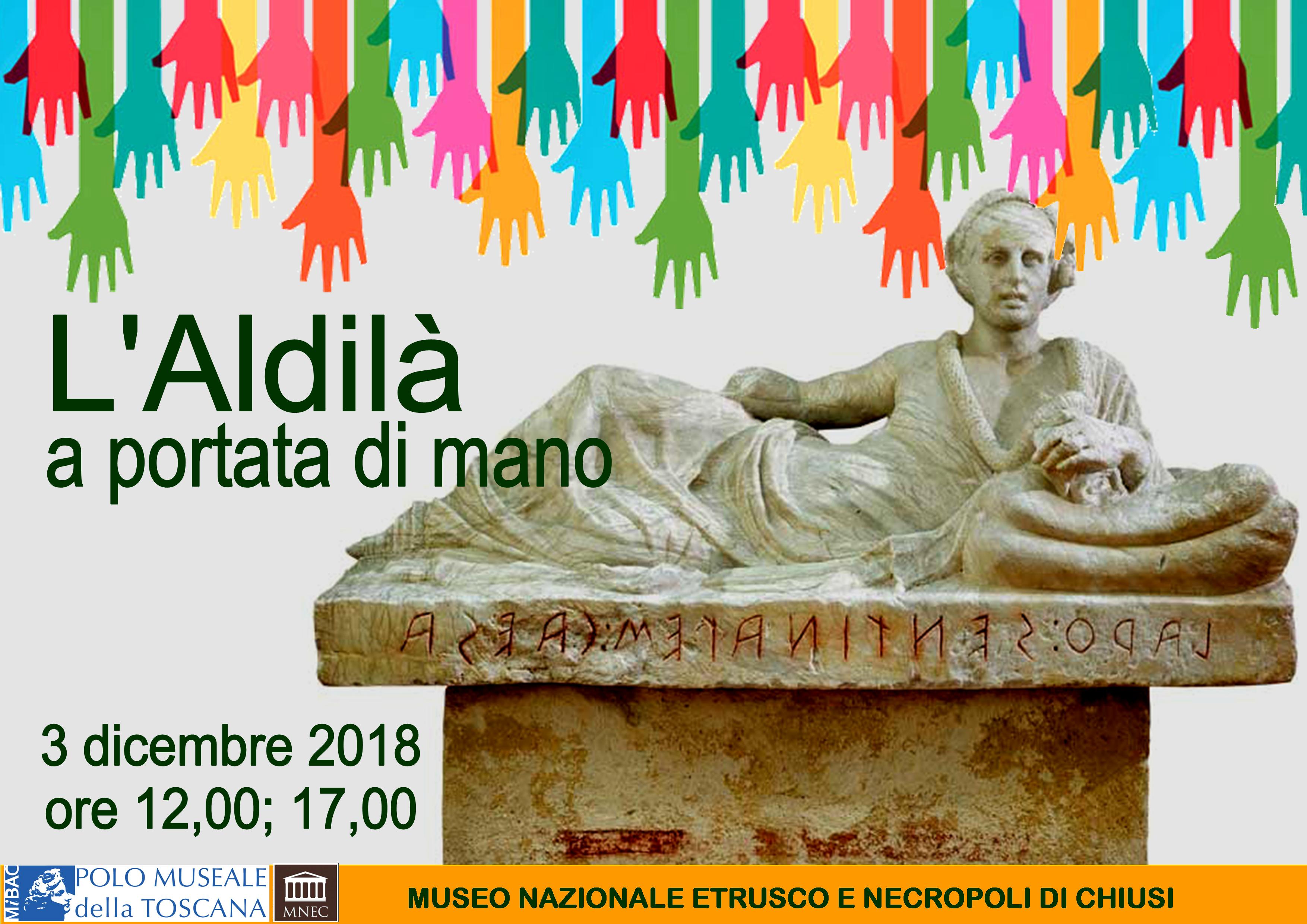 Giornata internazionale delle persone con disabilità 2018. Visite guidate tattili %u201CL%u2019Aldilà a portata di mano%u201D e %u201CCosa SENTO. Percorsi tra le dita%u201D.