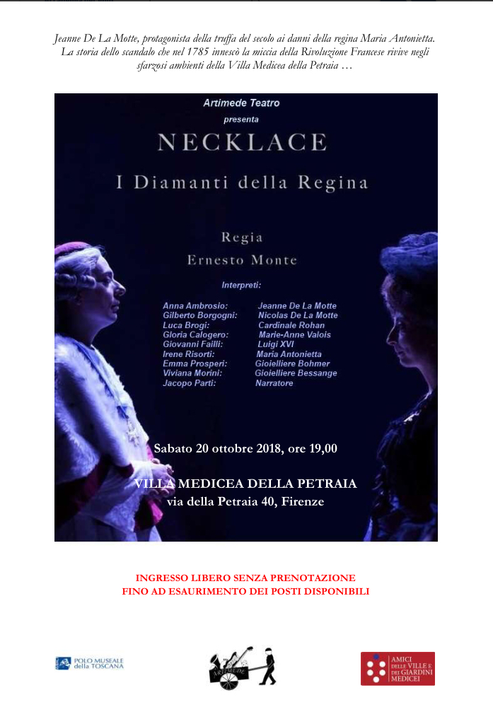 Firenze – Villa medicea della Petraia. Aperture straordinarie serali