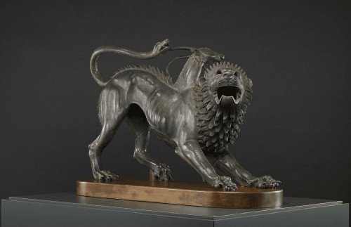 MAF Museo Archeologico Nazionale, Chimera di Arezzo, IV sec. a.C. ca