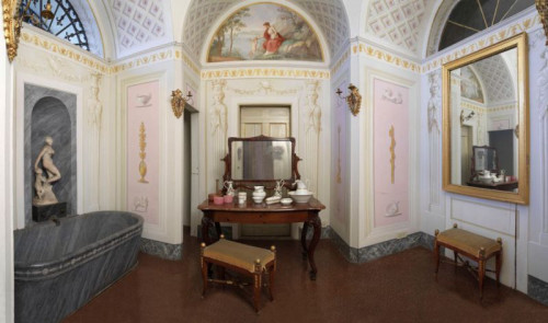 Villa medicea Poggio a Caiano, Bagno alla francese di Elisa Baciocchi