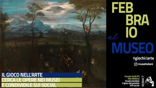 #febbraioalmuseo #giochidarte - Scuola olandese Il gioco del Paretaio XVII secolo