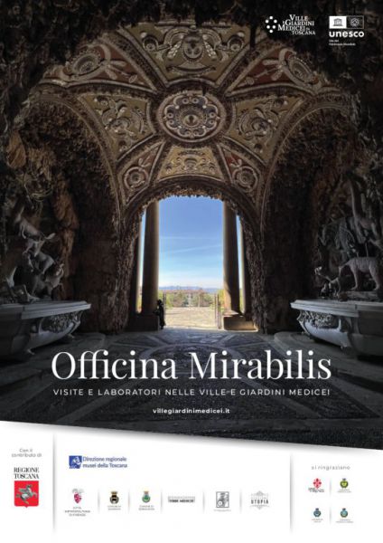 “Officina mirabilis” Visite, itinerari tematici e laboratori per famiglie nella villa medicea della Petraia