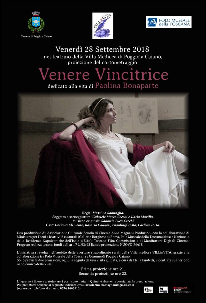 Poggio a Caiano (PO) – Villa medicea di Poggio a Caiano. Villinvita di sera 2018. %u201CVenere Vincitrice%u201D