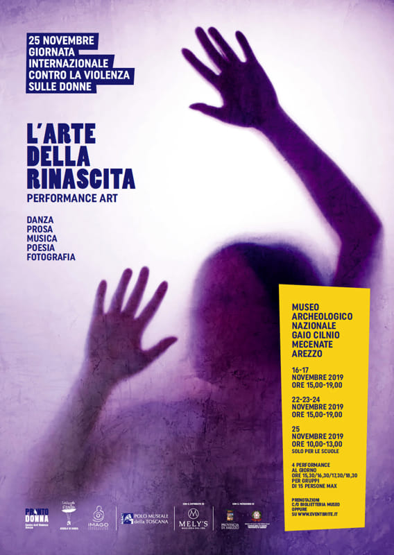 Arezzo – Museo Archeologico Nazionale “Gaio Cilnio Mecenate”. “L%u2019Arte della Rinascita” Danza, prosa, musica, poesia, fotografia.
