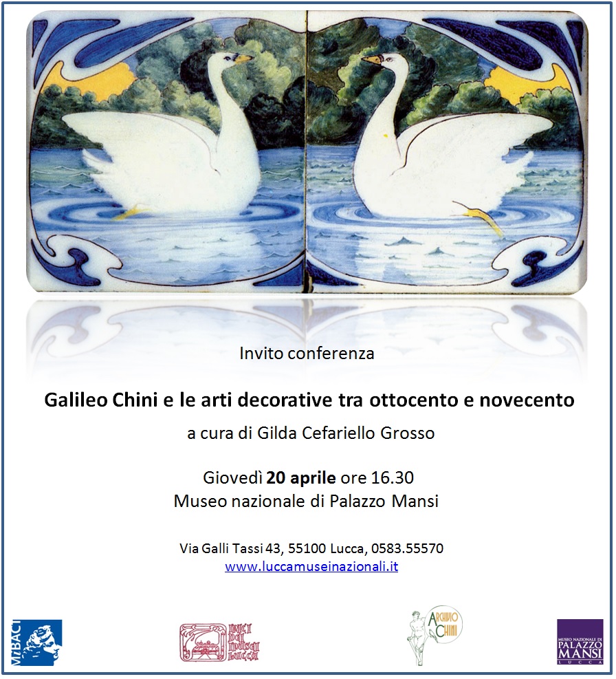 Lucca – Museo nazionale di Palazzo Mansi. “Galileo Chini e le arti decorative tra Ottocento e Novecento”