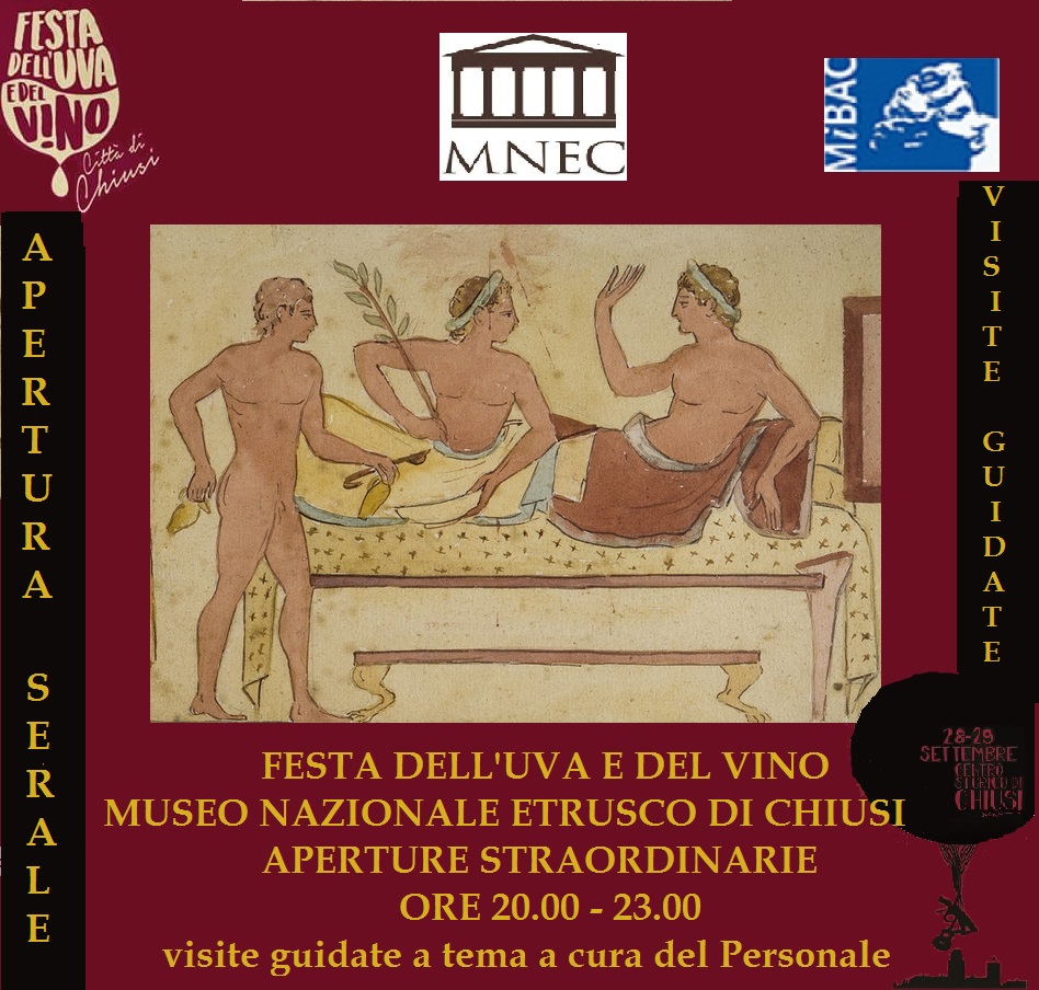 Chiusi (SI) – Museo Nazionale Etrusco. Apertura straordinaria